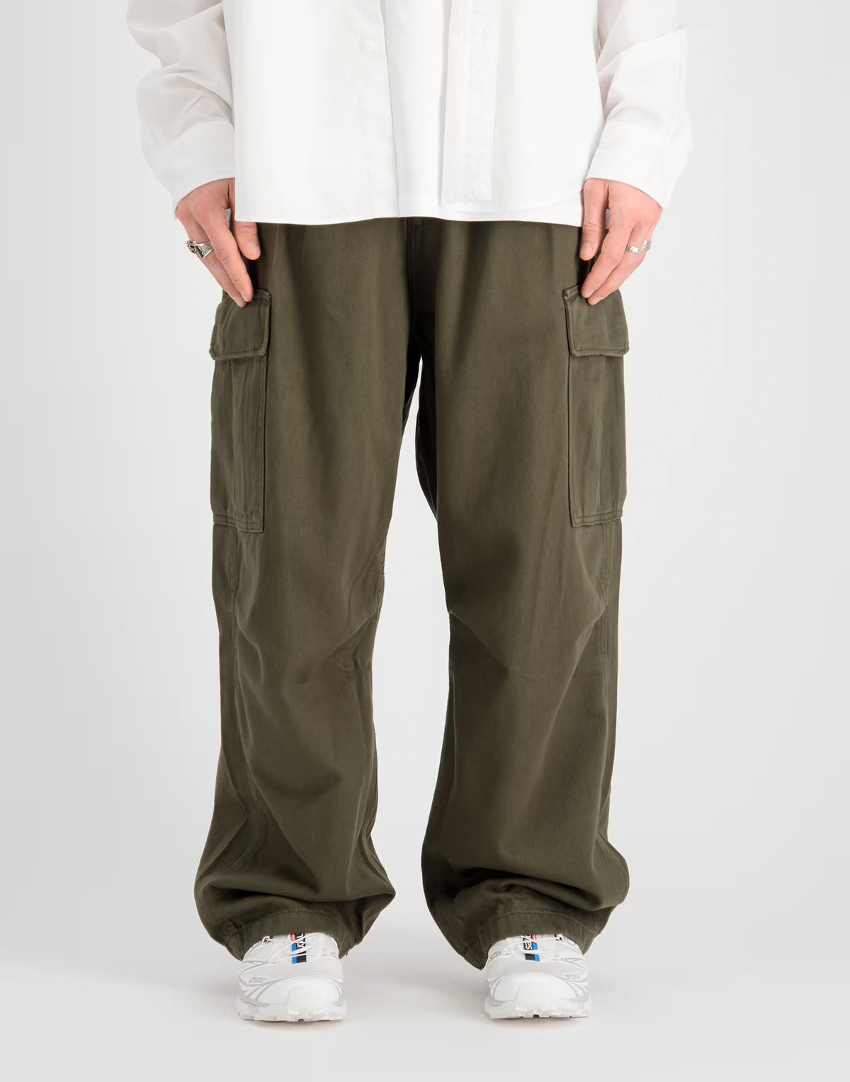 ALPHA INDUSTRIES Pantaloni Cargo Aircraft Dark Olive