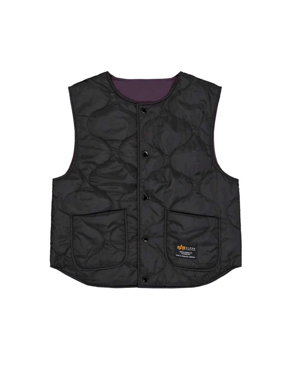 ALPHA INDUSTRIES Gilet Reversibile Wmn Black