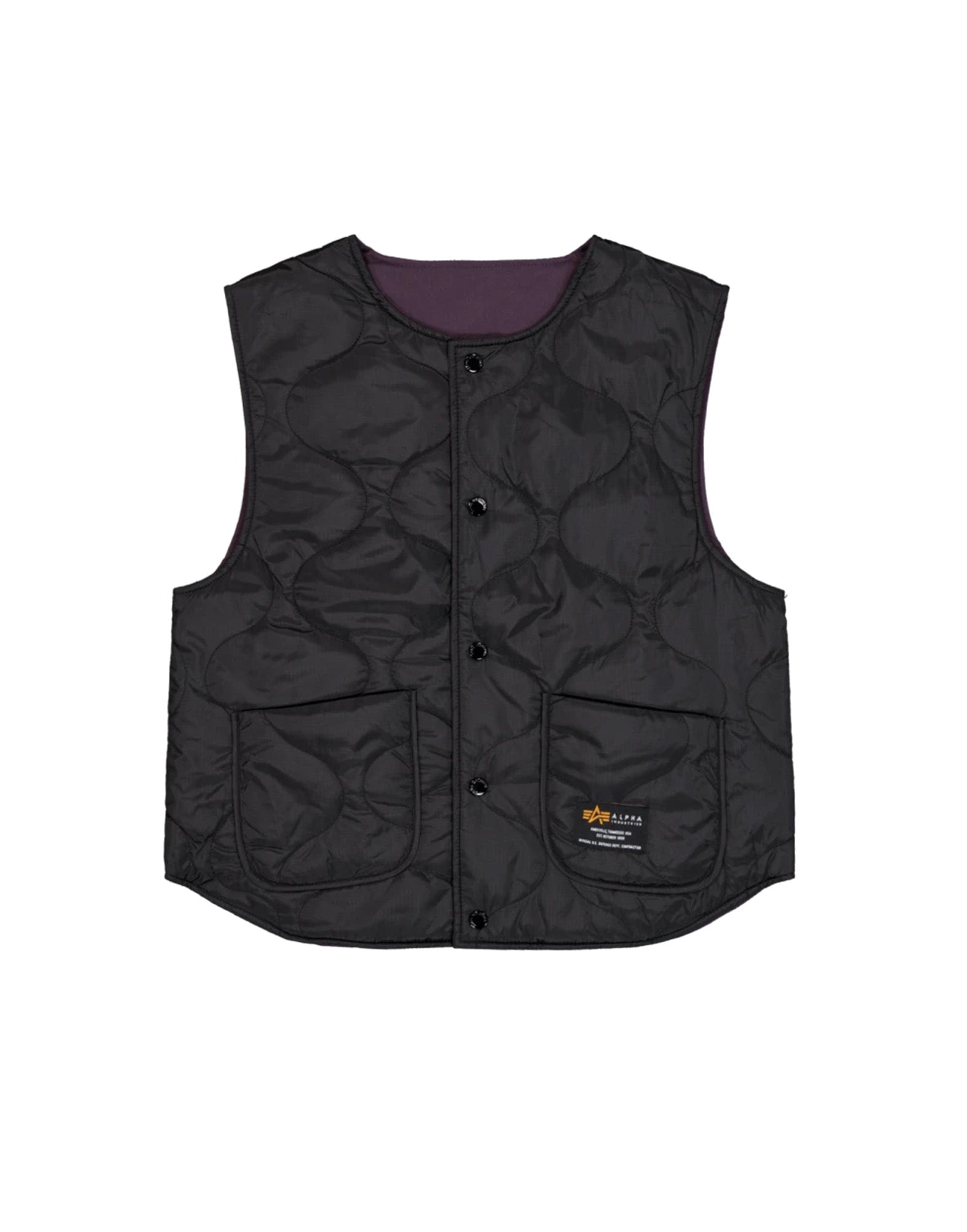 ALPHA INDUSTRIES Gilet Reversibile Wmn Black
