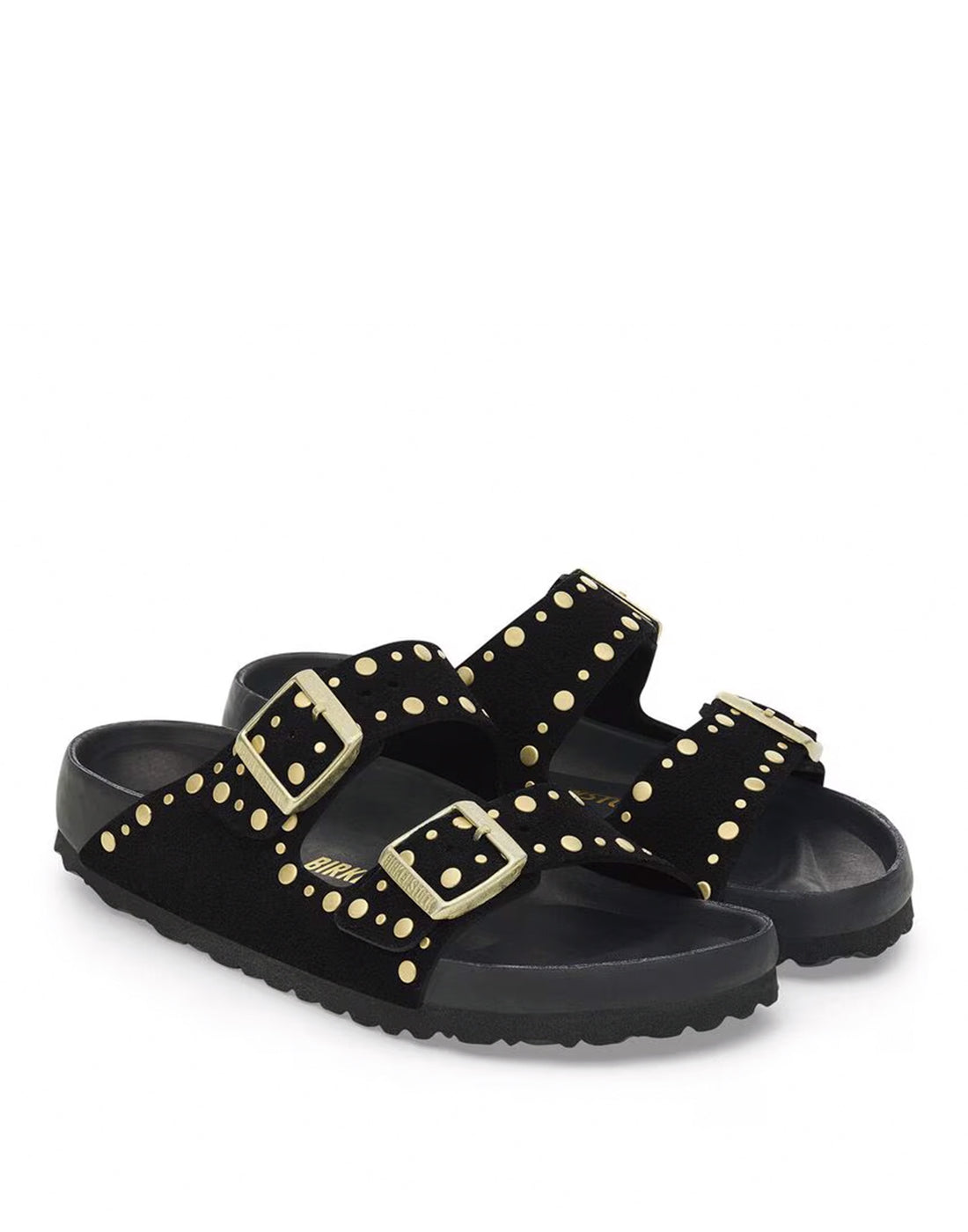 BIRKENSTOCK Arizona Rivet in Pelle Scamosciata Neri