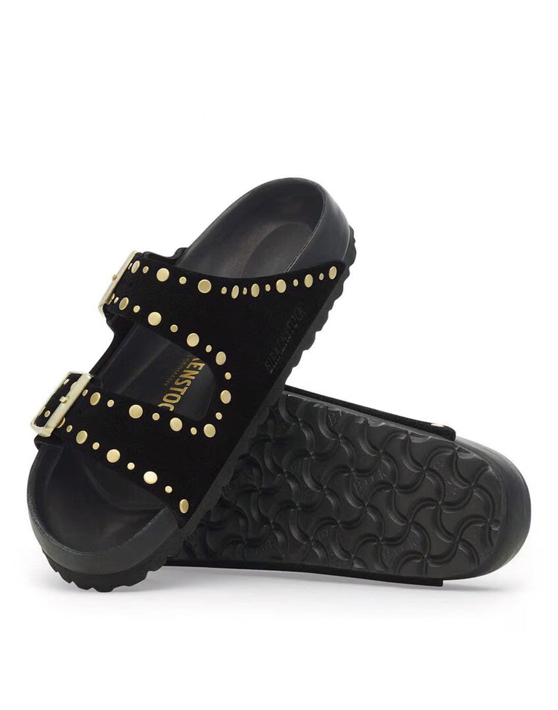 BIRKENSTOCK Arizona Rivet in Pelle Scamosciata Neri