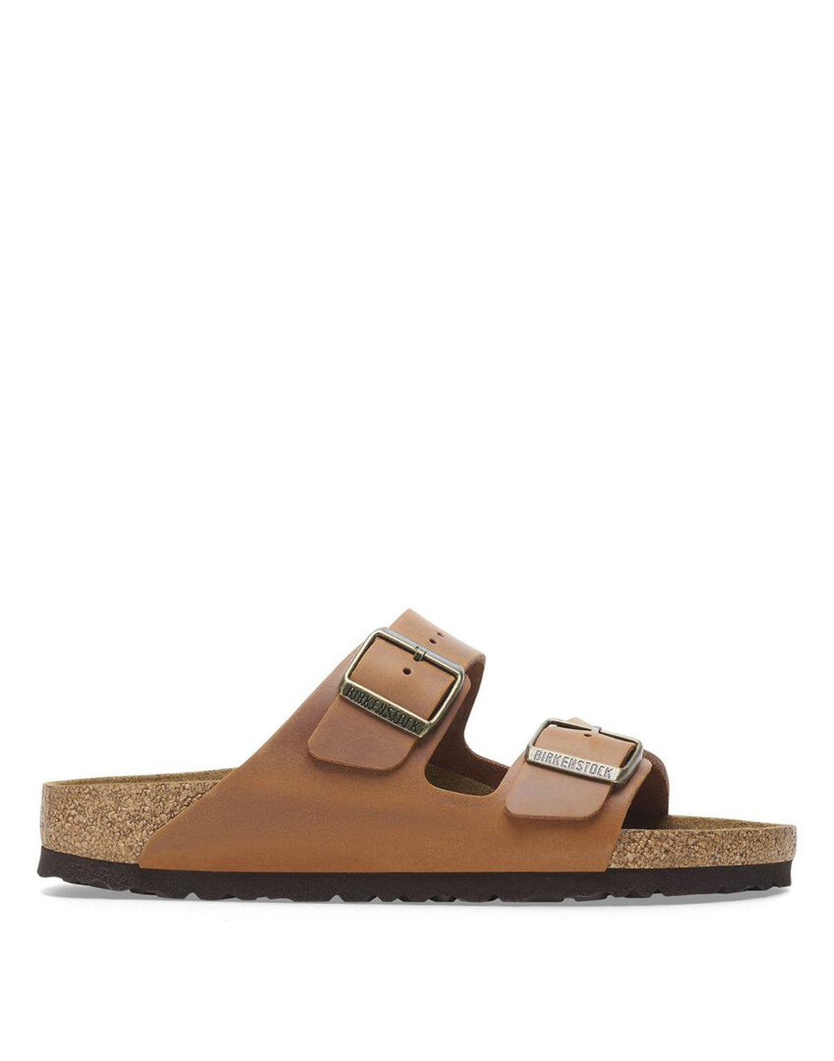 BIRKENSTOCK Sandali Arizona in Pelle Oliata Cognac