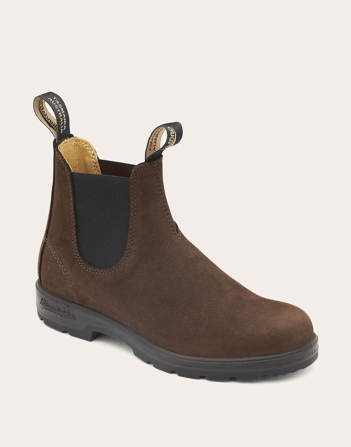 BLUNDSTONE 1606 Classics Chelsea Boots in Nabuck Marrone