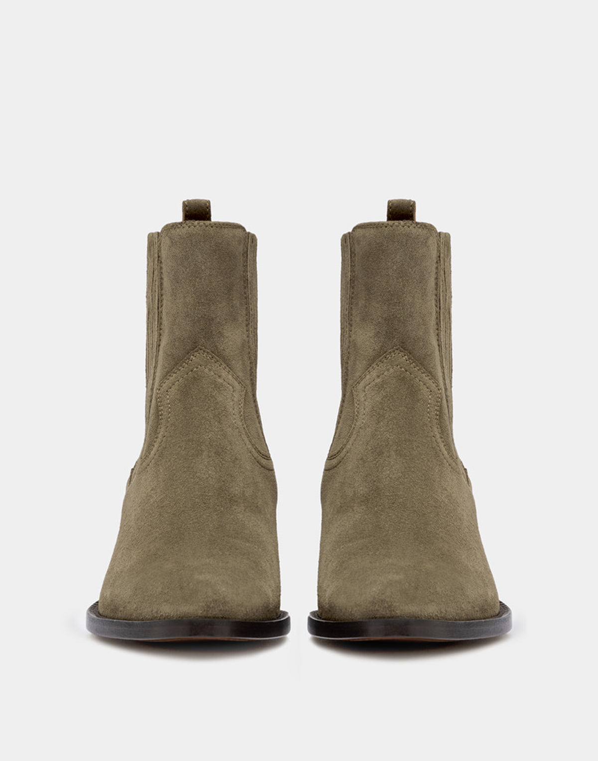 BUTTERO Stivaletto Annie in Suede Verde Bosco