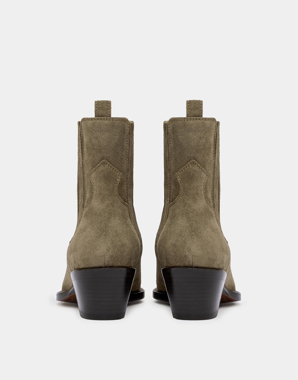BUTTERO Stivaletto Annie in Suede Verde Bosco
