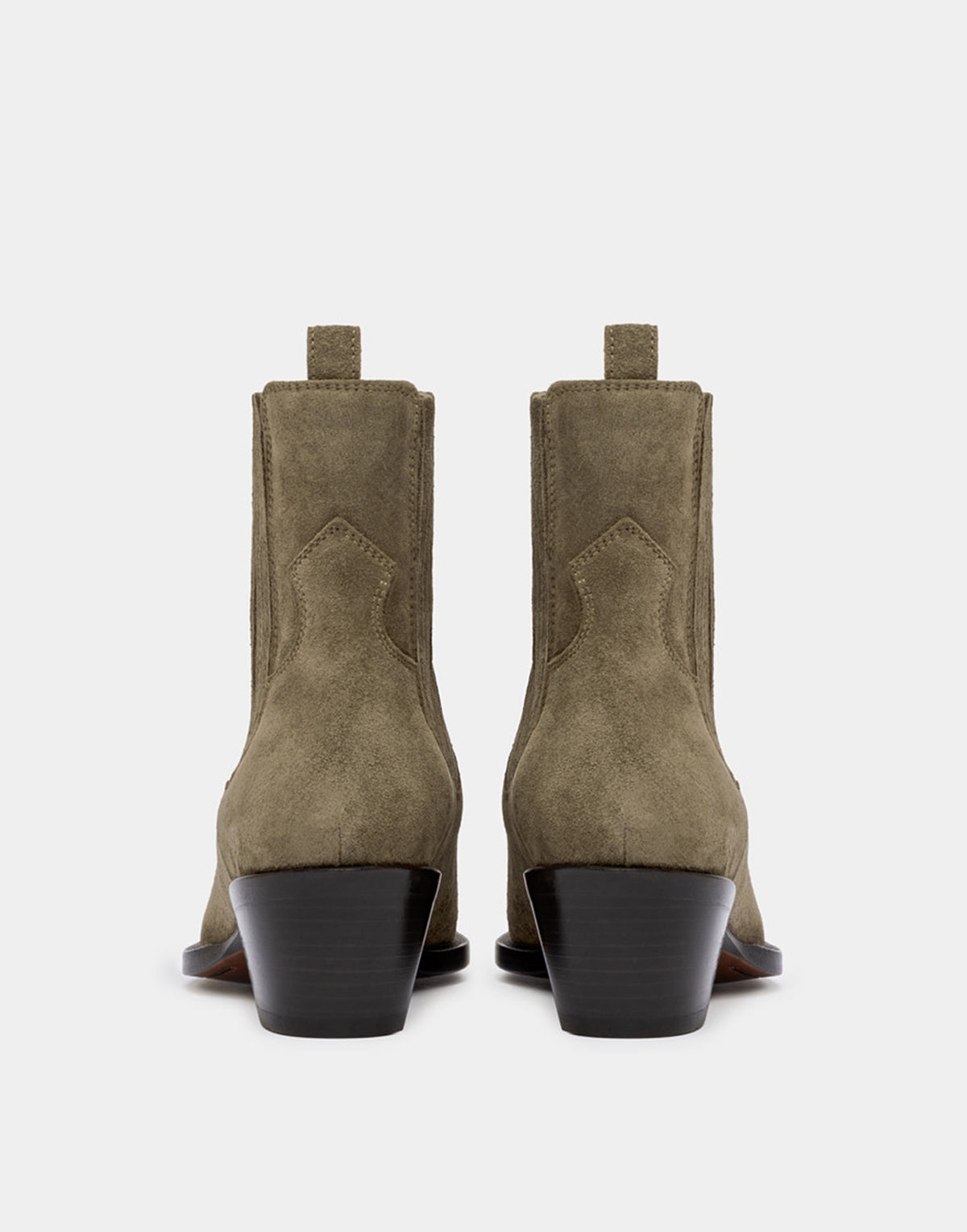 BUTTERO Stivaletto Annie in Suede Verde Bosco