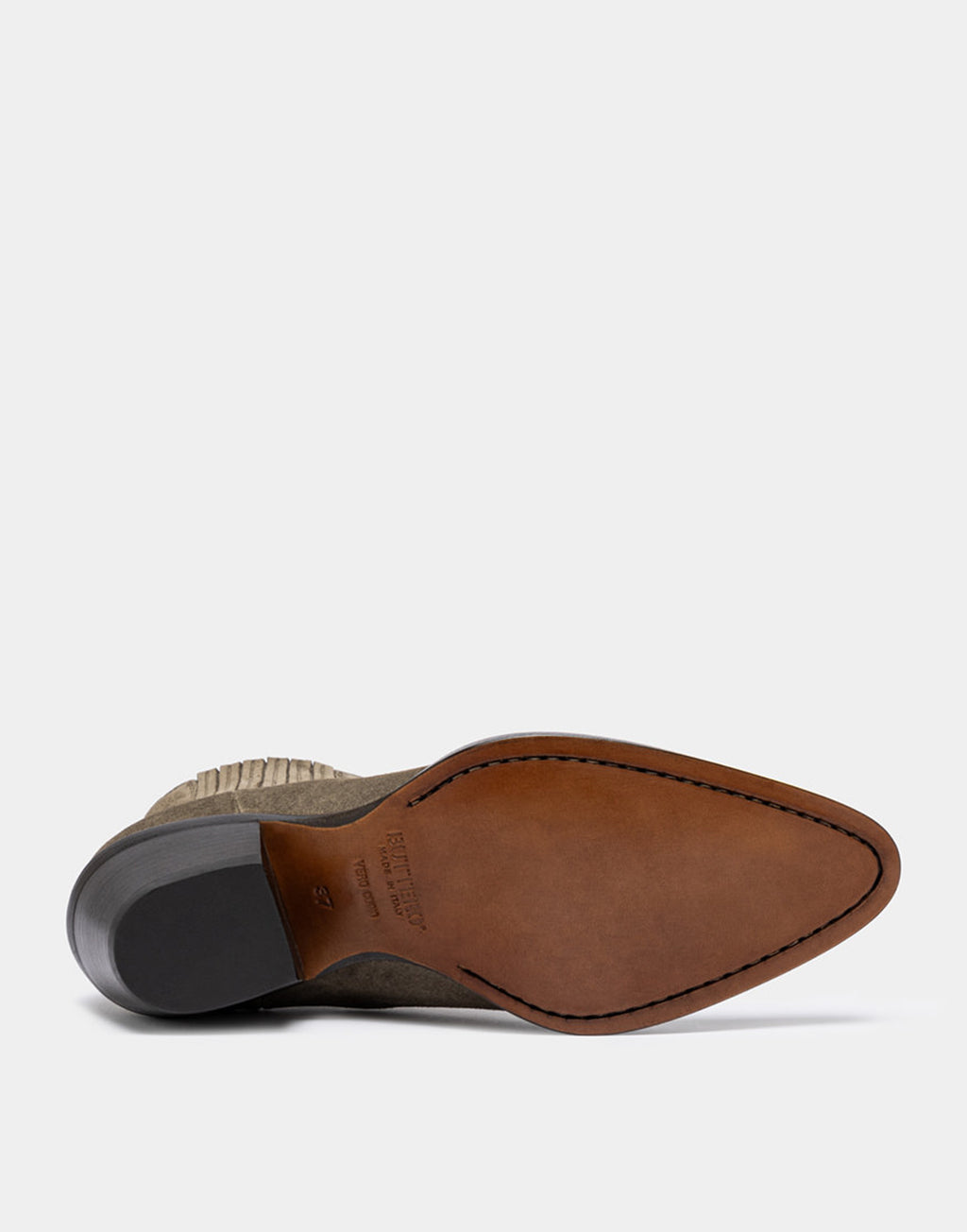 BUTTERO Stivaletto Annie in Suede Verde Bosco