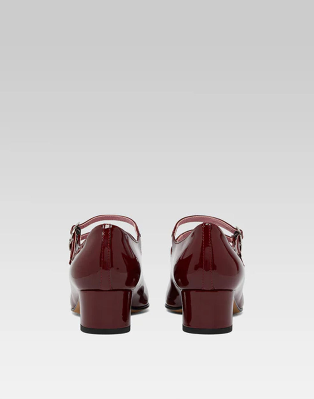 CAREL Mary Jane Kina in Vernice Bordeaux