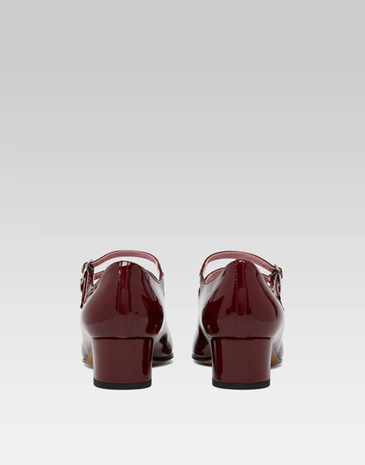 CAREL Mary Jane Kina in Vernice Bordeaux