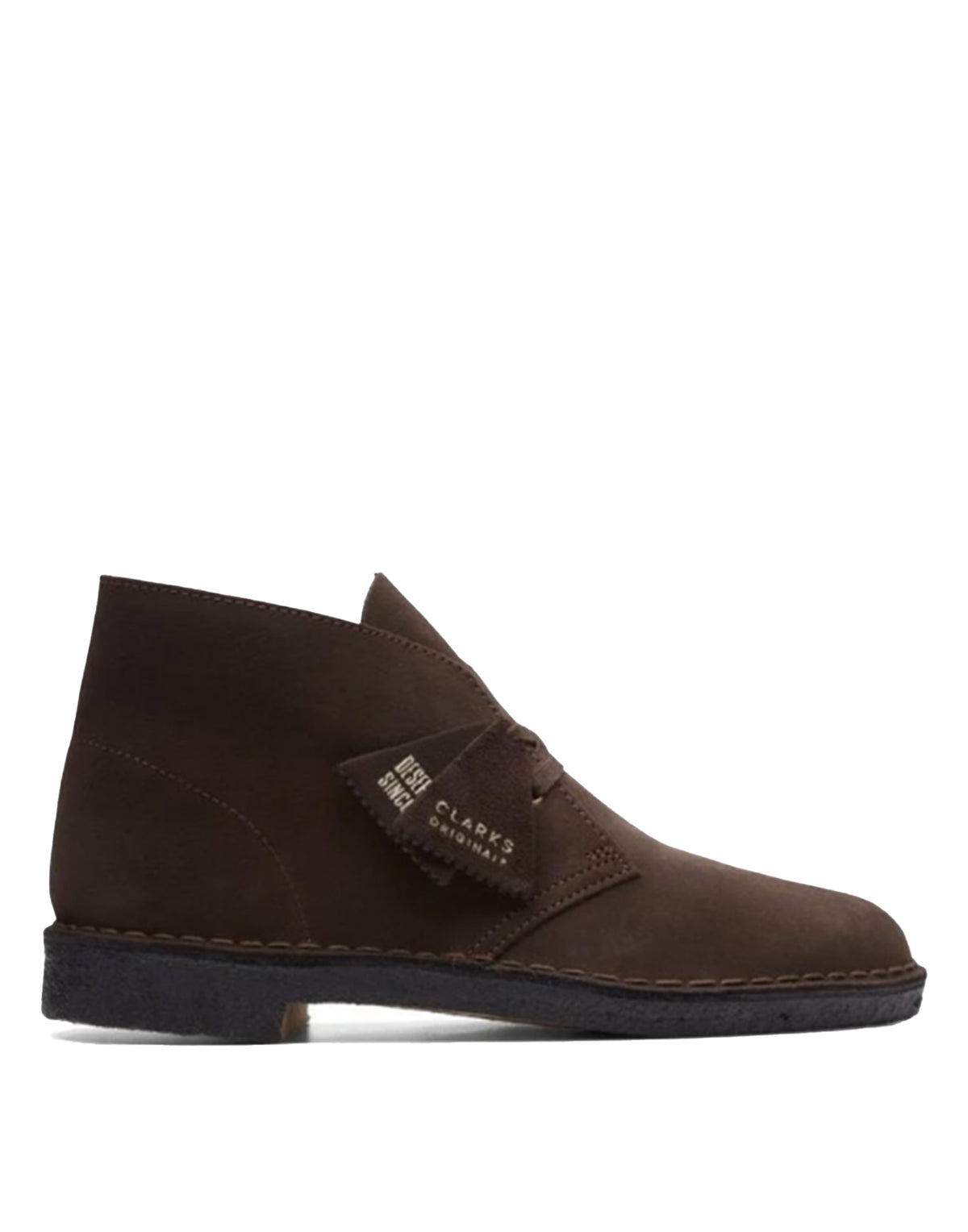 CLARKS Polacchine Desert Boot in Pelle Scamosciata Brown