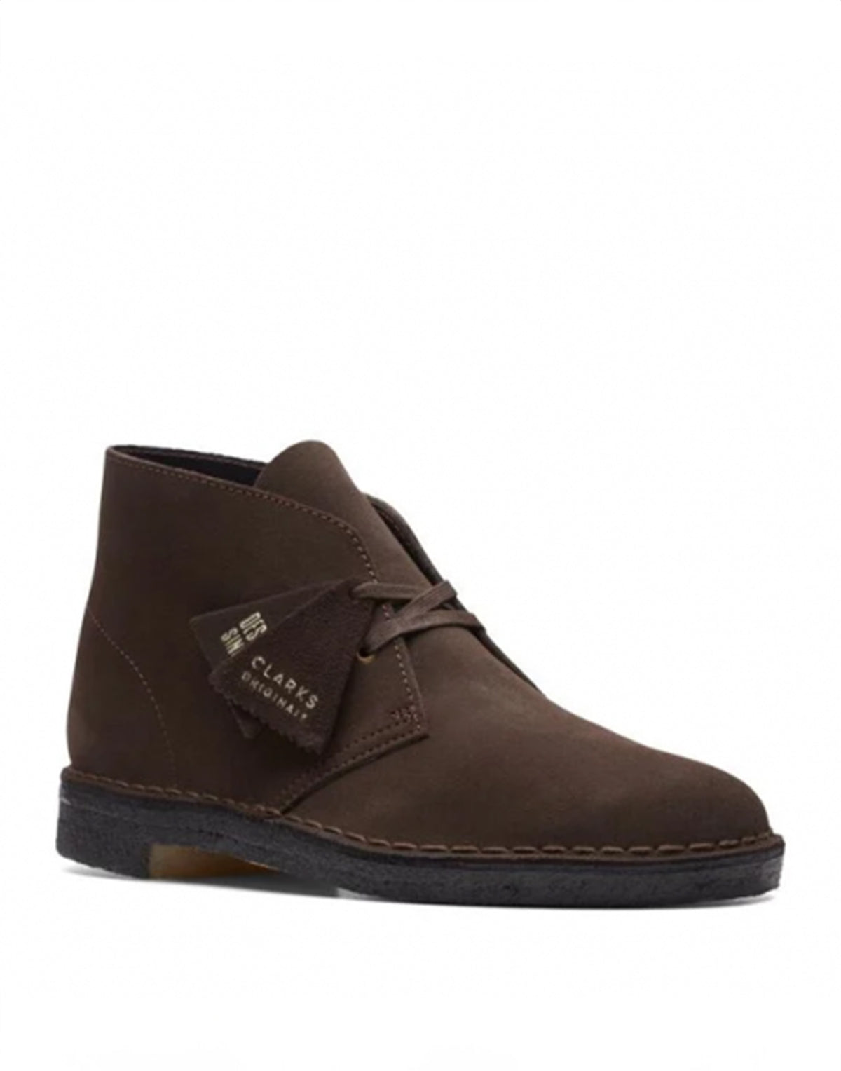 CLARKS Polacchine Desert Boot in Pelle Scamosciata Brown