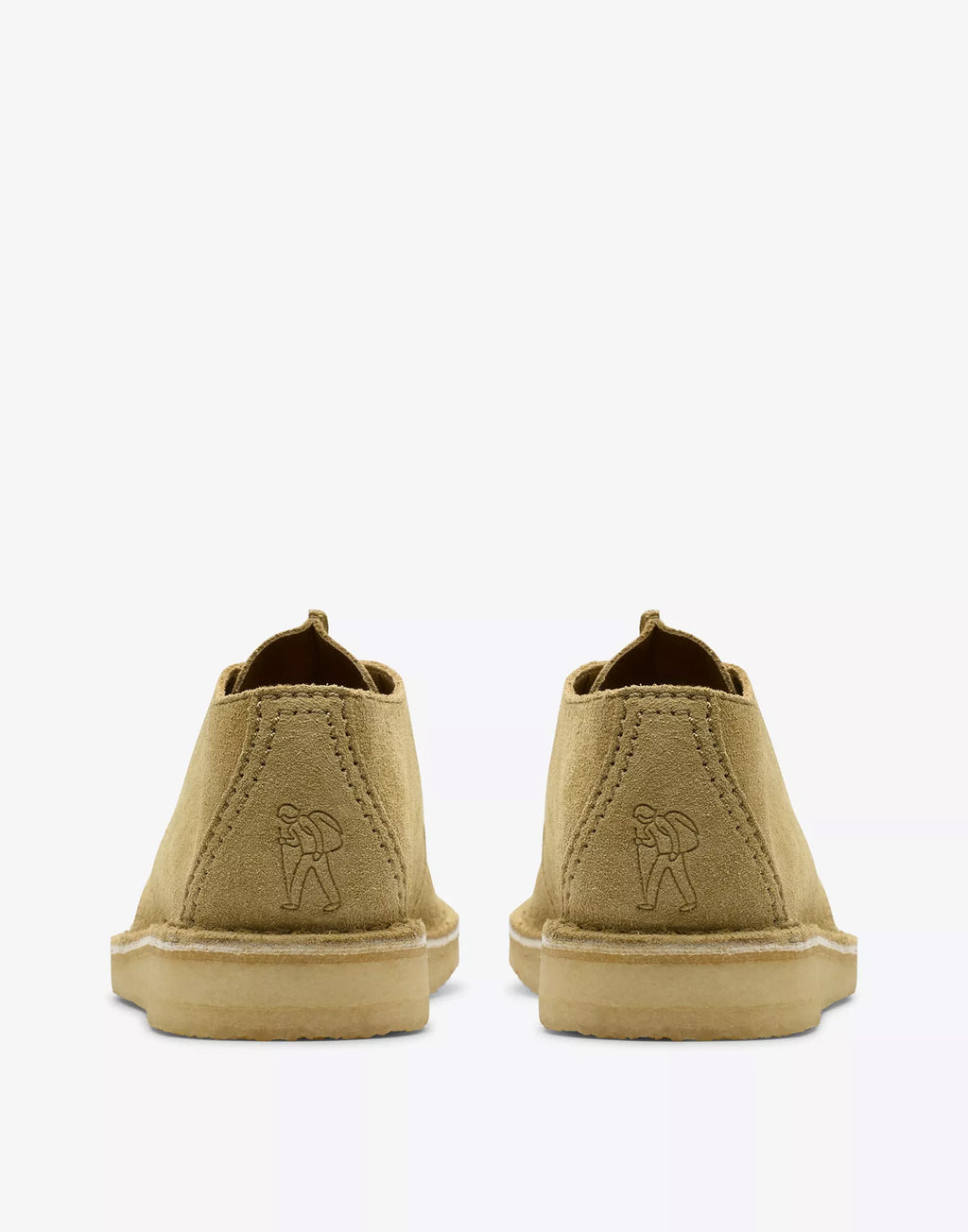 CLARKS Polacchine Desert Trek in Pelle Scamosciata Oakwood