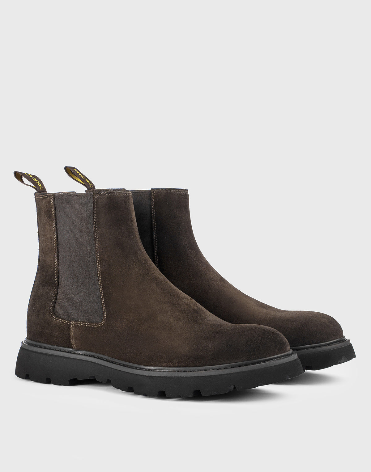 DOUCAL'S Polacchino in Suede Marrone