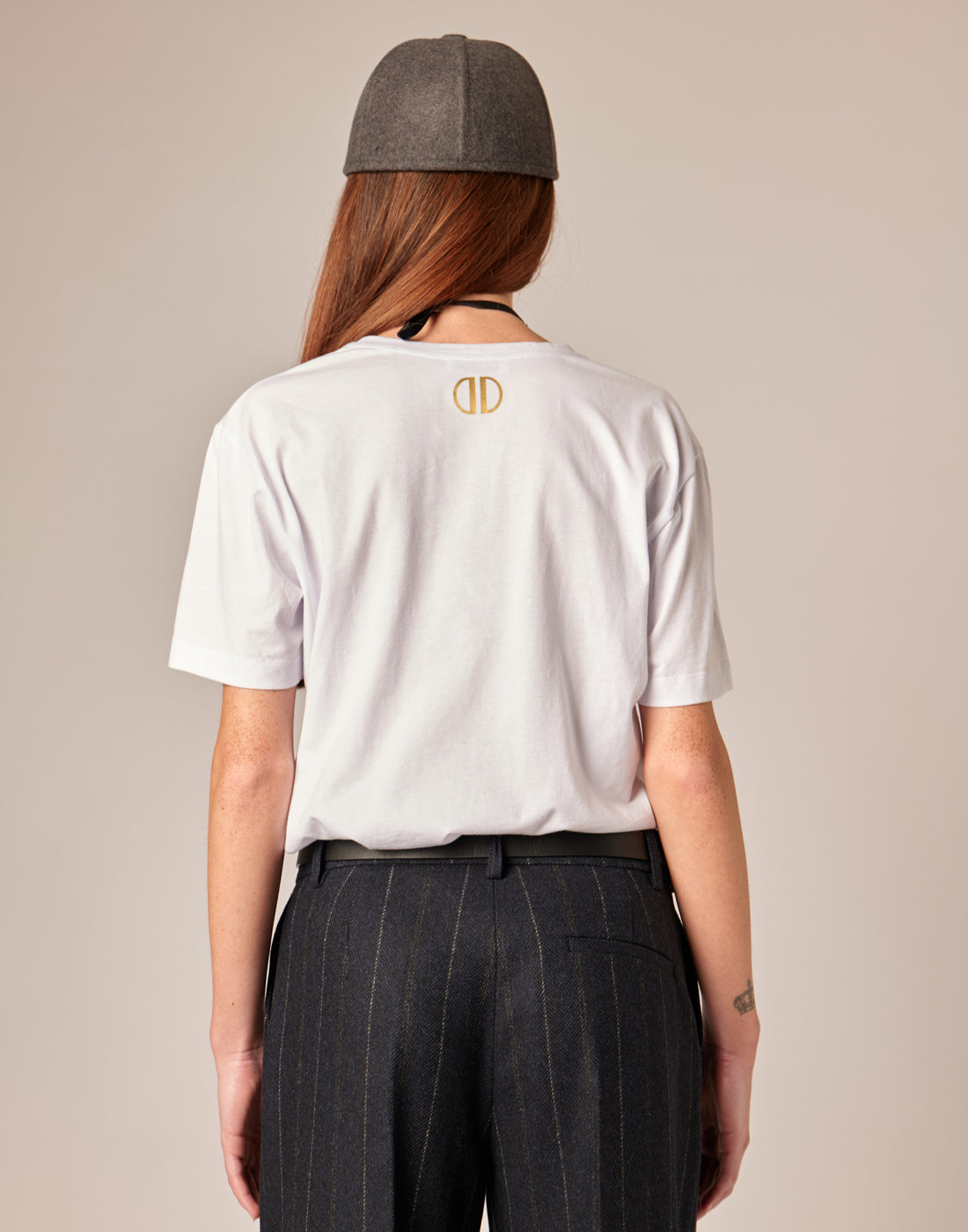 DOUUOD T-shirt Maniche Corte con Collana