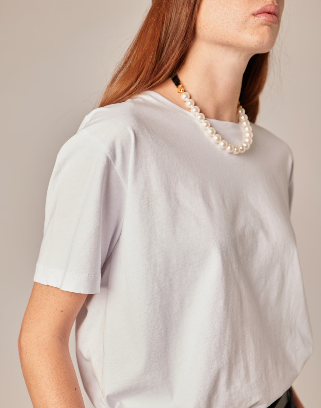 DOUUOD T-shirt Maniche Corte con Collana