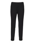 DOUUOD Pantaloni Leggings in Punto Milano Nero