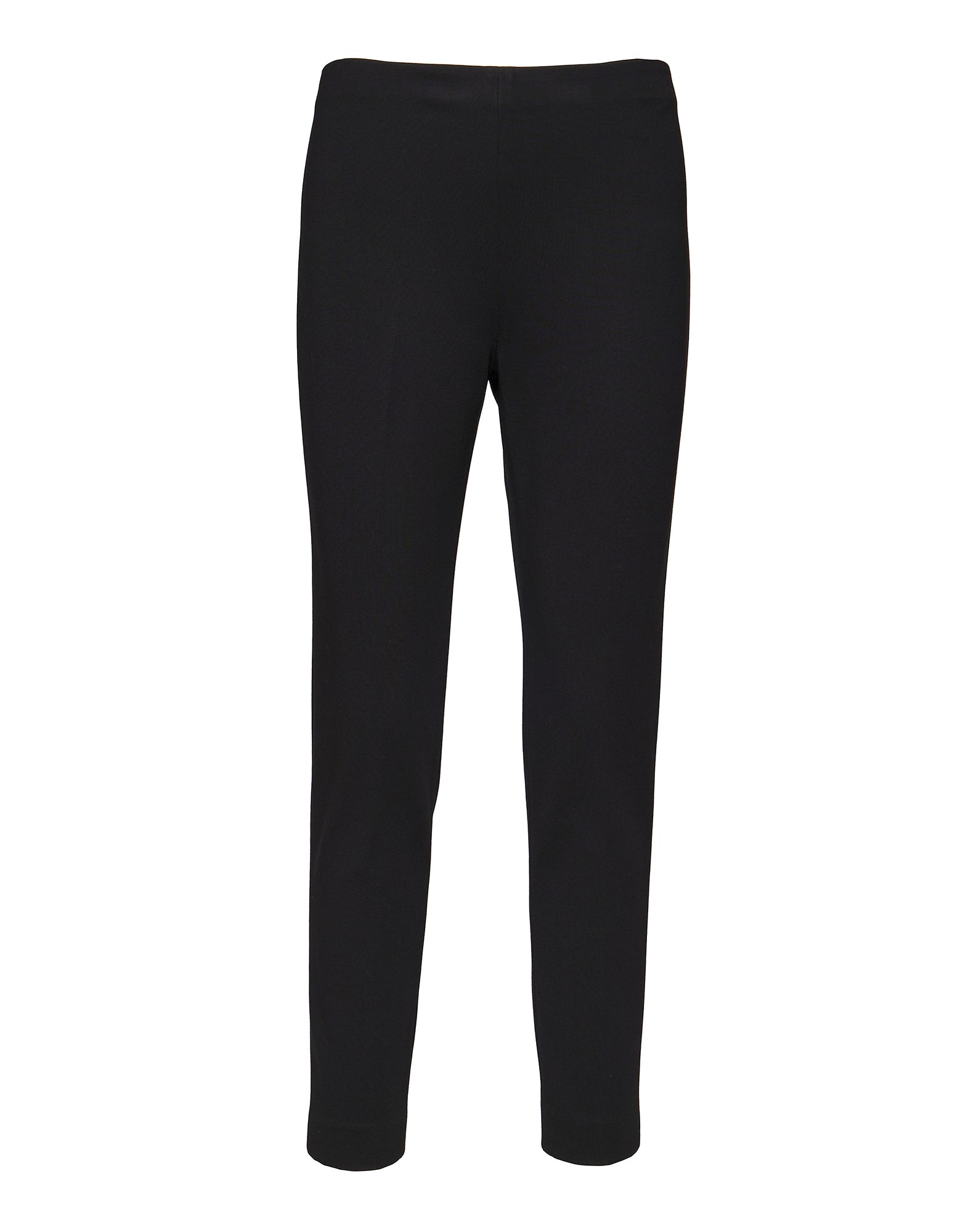 DOUUOD Pantaloni Leggings in Punto Milano Nero