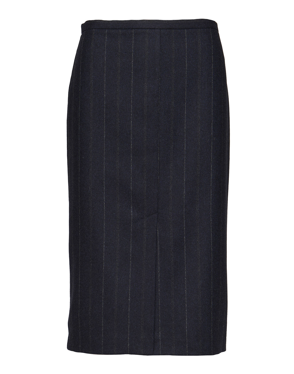 DOUUOD Gonna Midi a Tubino in Microresca Gessata Stretch