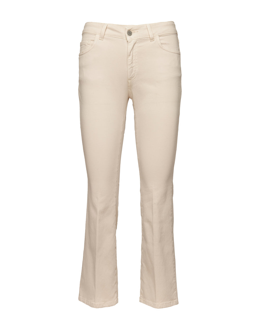 DOUUOD Pantaloni 5 Tasche in Drill Cotone Stretch Stucco