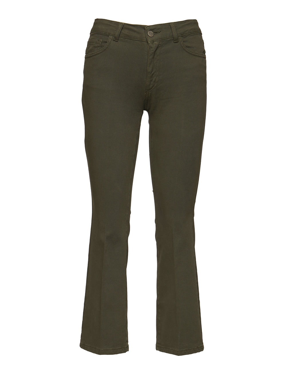 DOUUOD Pantaloni 5 Tasche Drill Cotone Stretch Militare