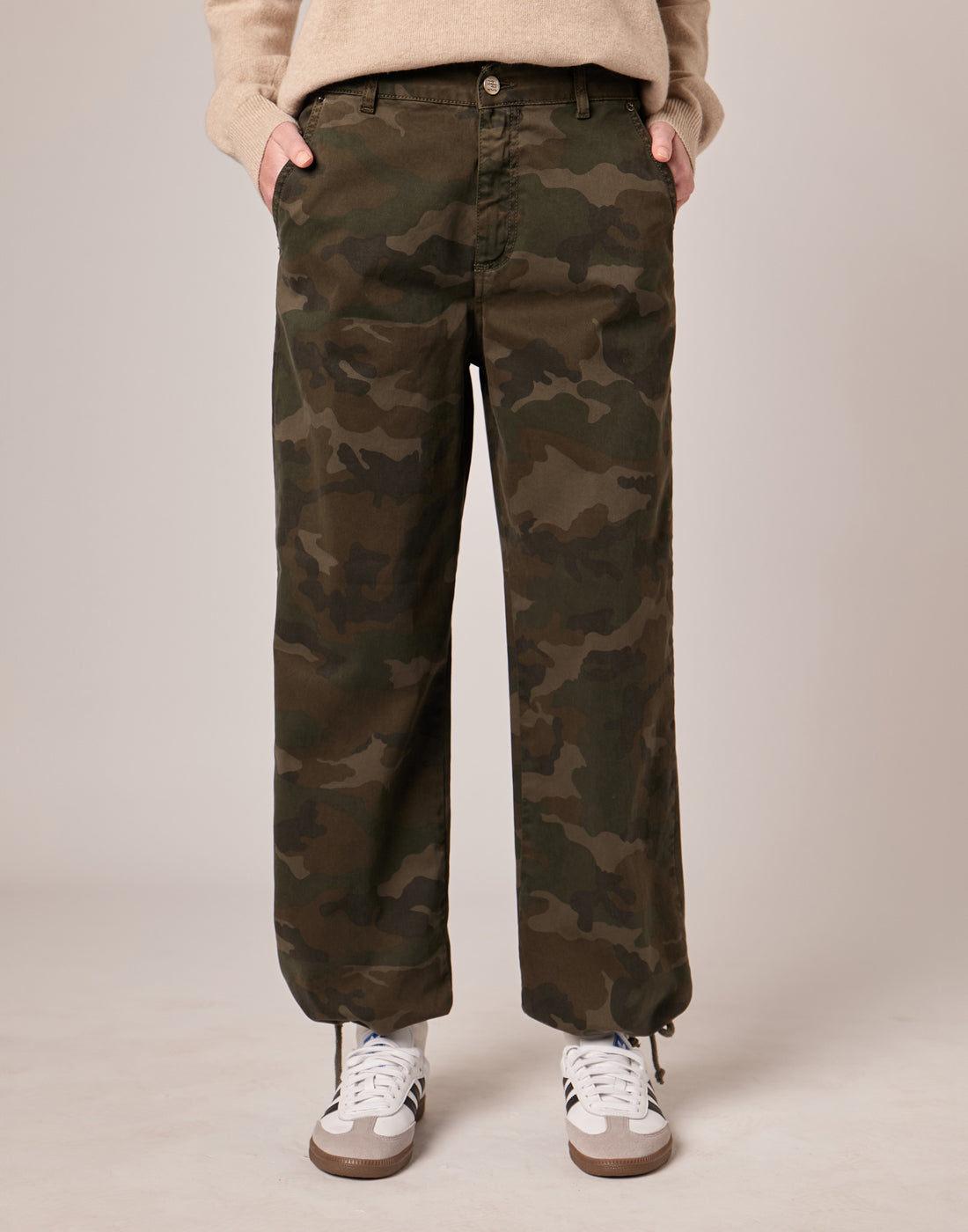 DOUUOD
Pantaloni Lunghi in Drill Cotone Stretch Camouflage