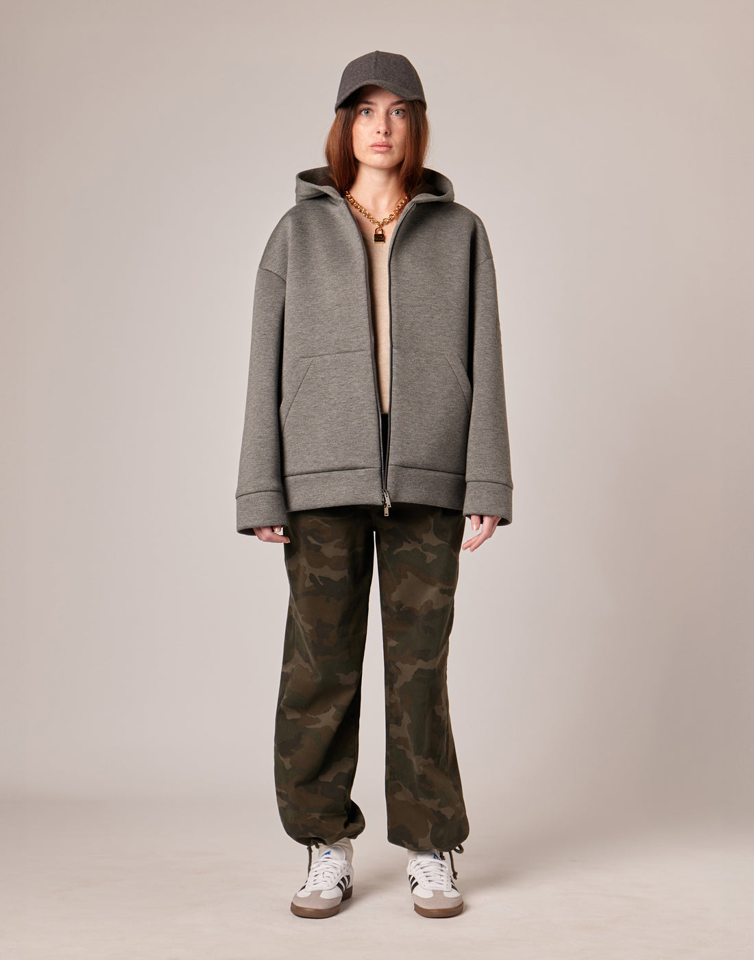 DOUUOD
Pantaloni Lunghi in Drill Cotone Stretch Camouflage