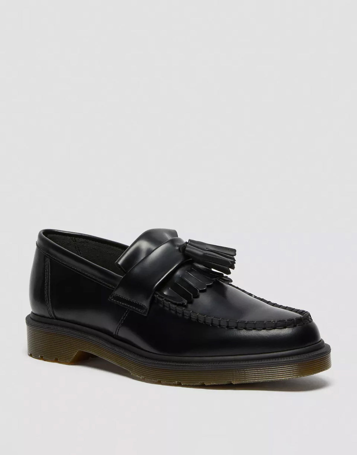 DR. MARTENS Mocassini Adrian con Nappe in Pelle Smooth Black