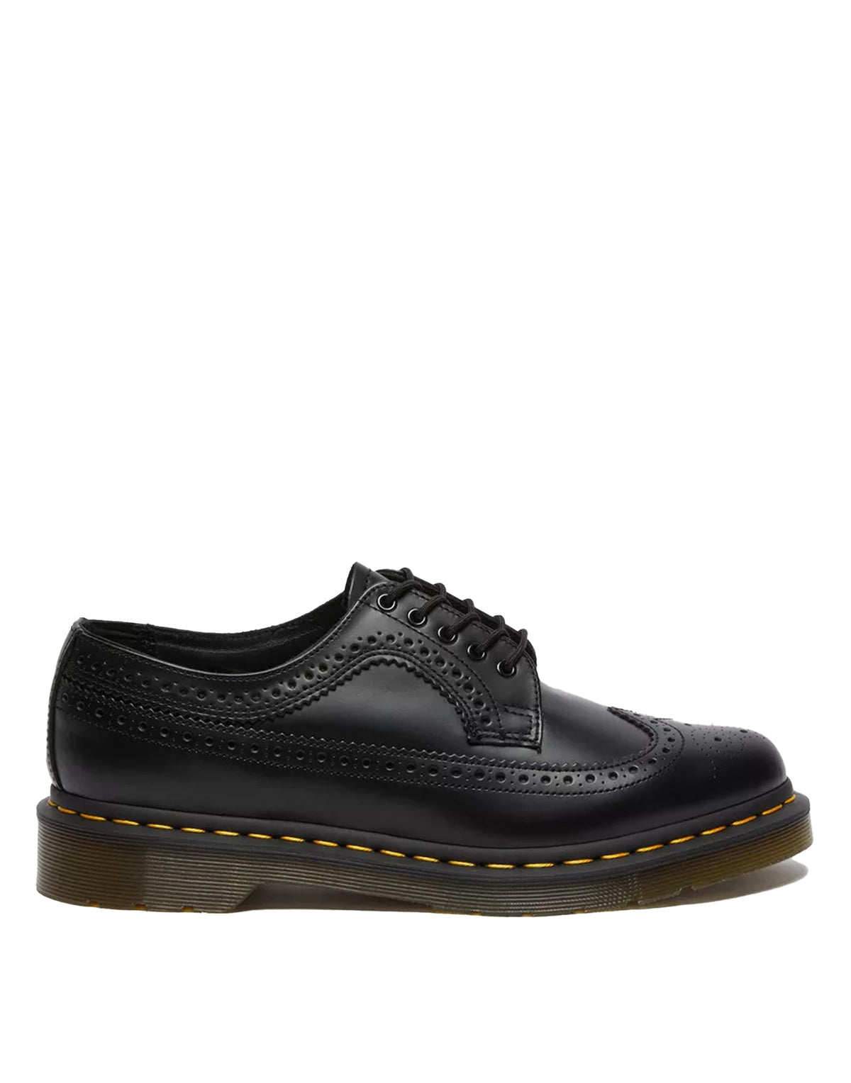 DR. MARTENS Francesine Brogue 3989 in Pelle Smooth Black