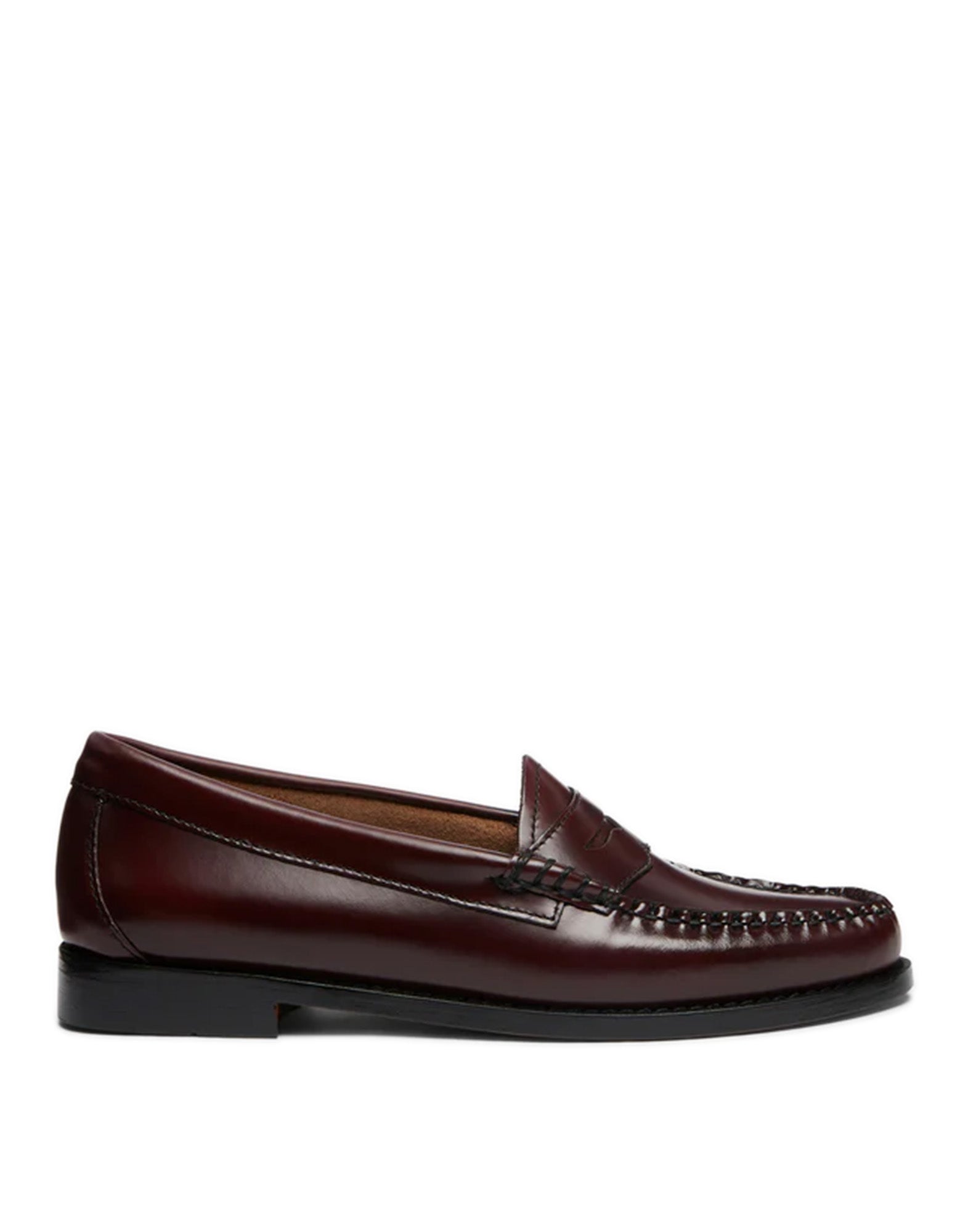 GH BASS Mocassini Weejuns Penny in Pelle Wine