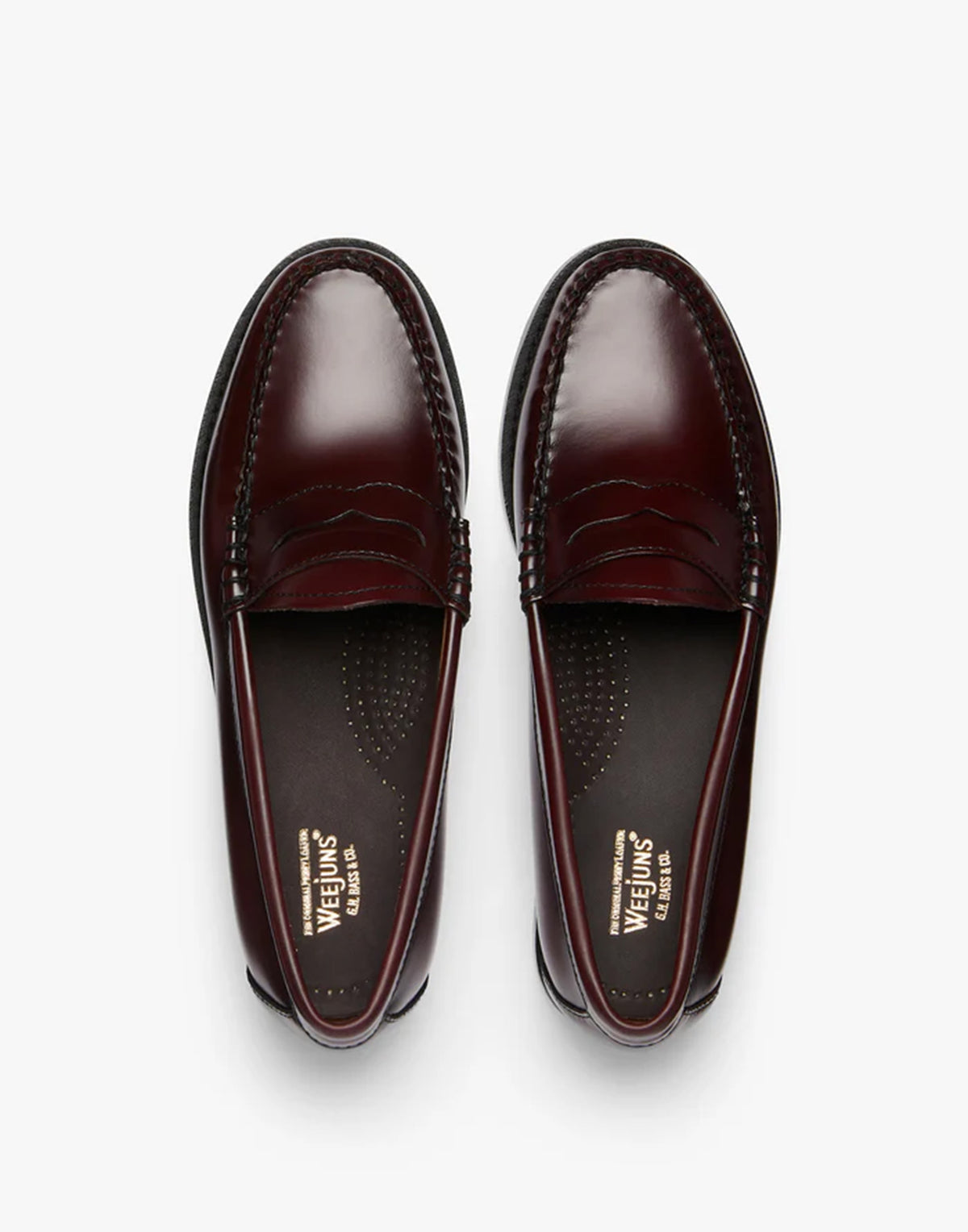GH BASS Weejuns Penny donna – Mocassini in Pelle Wine