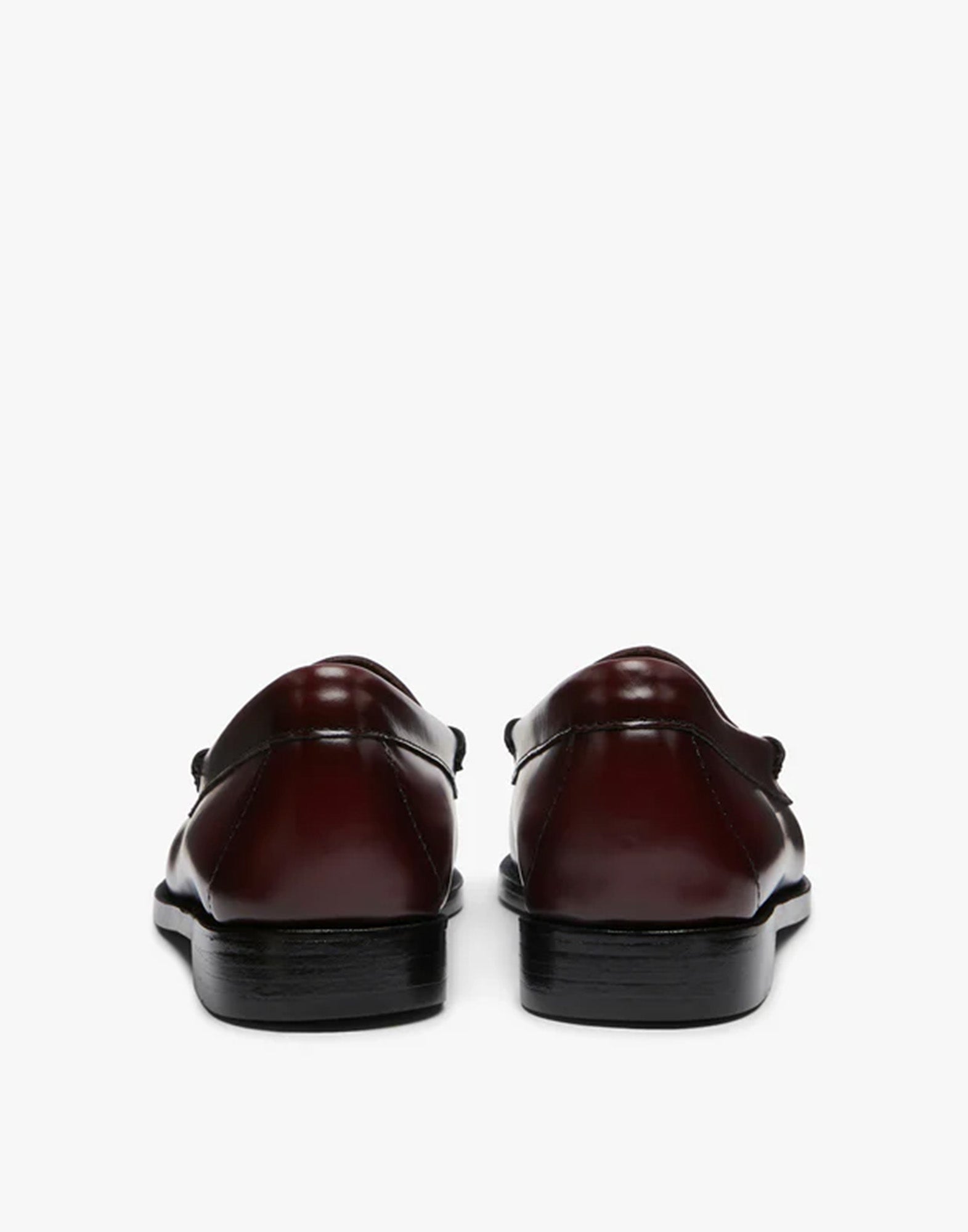 GH BASS Mocassini Weejuns Penny in Pelle Wine – Fango