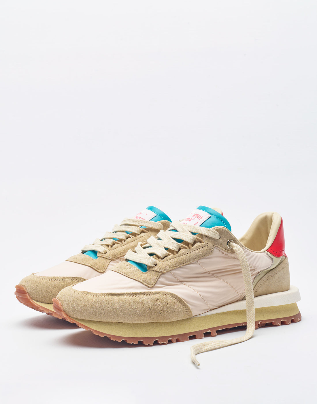 HIDNANDER Sneakers Tenkei Prime Cream/Red