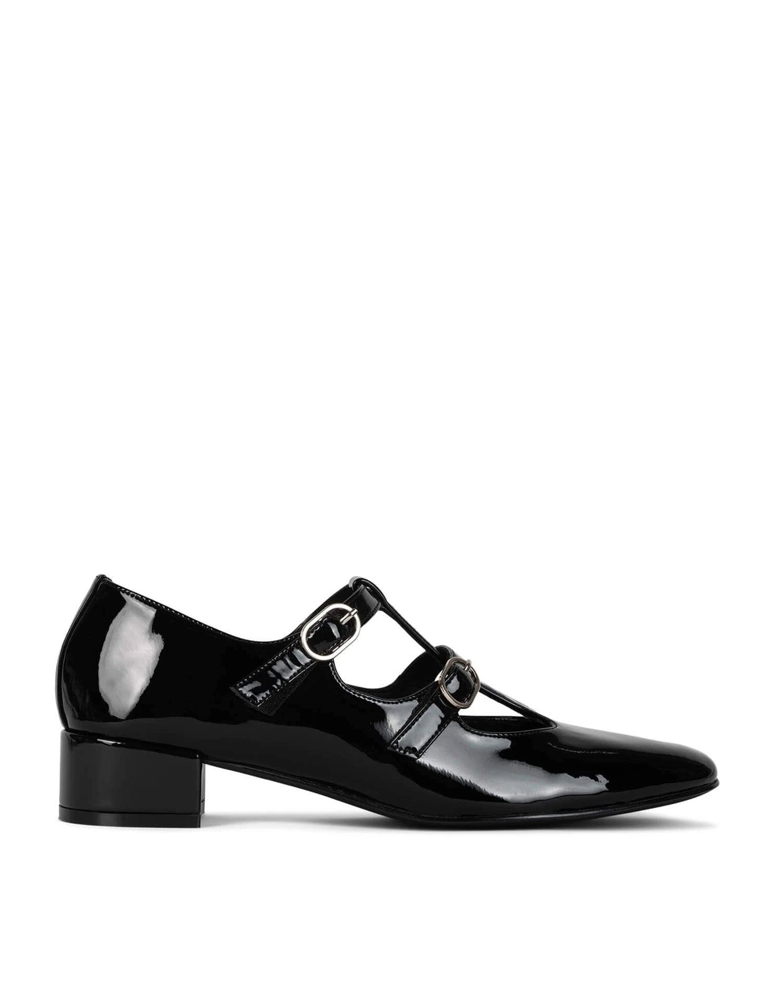 JEFFREY CAMPBELL Décolleté Filmstar in Black Patent/Gold