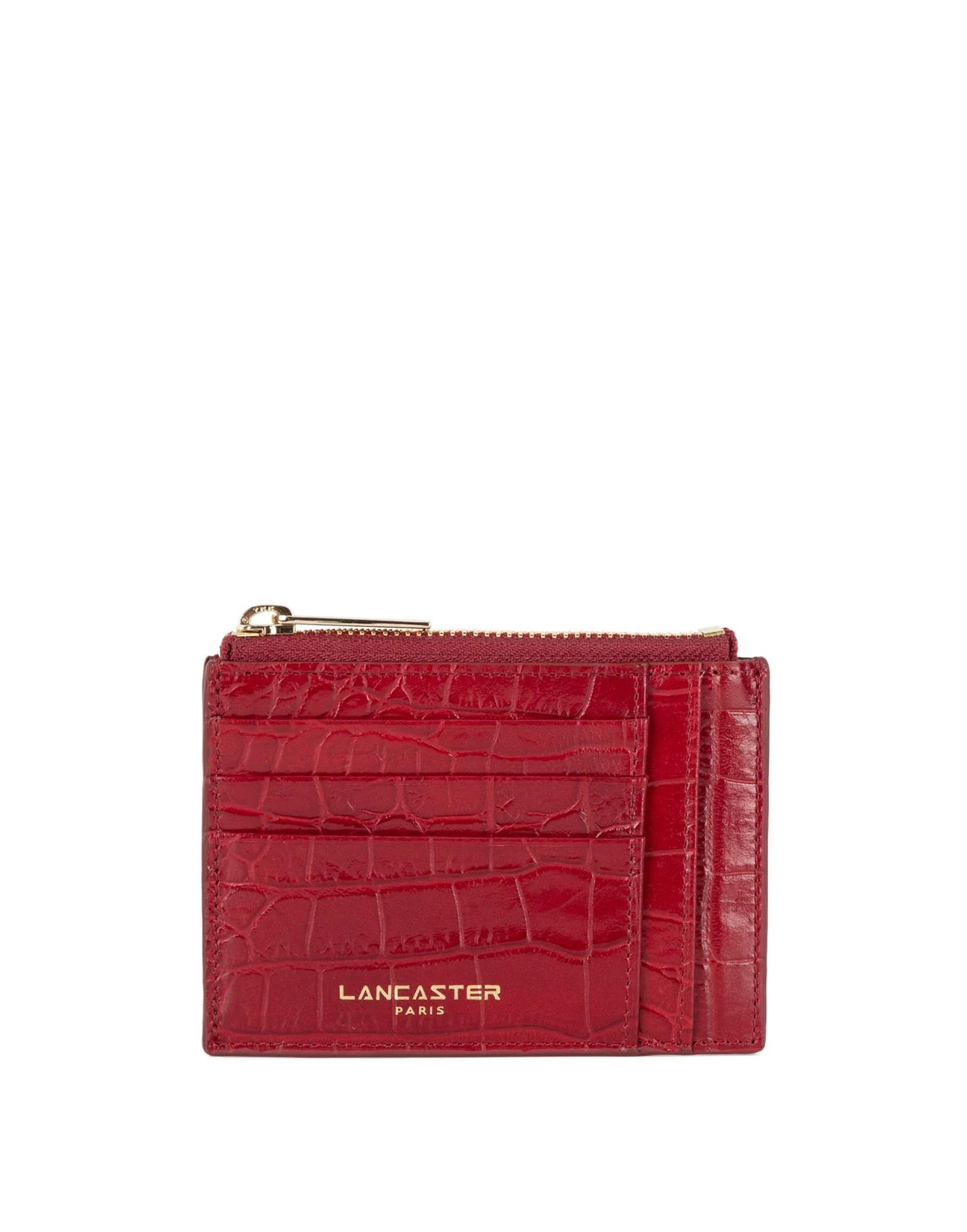 LANCASTER Portacarte Exo Carmin