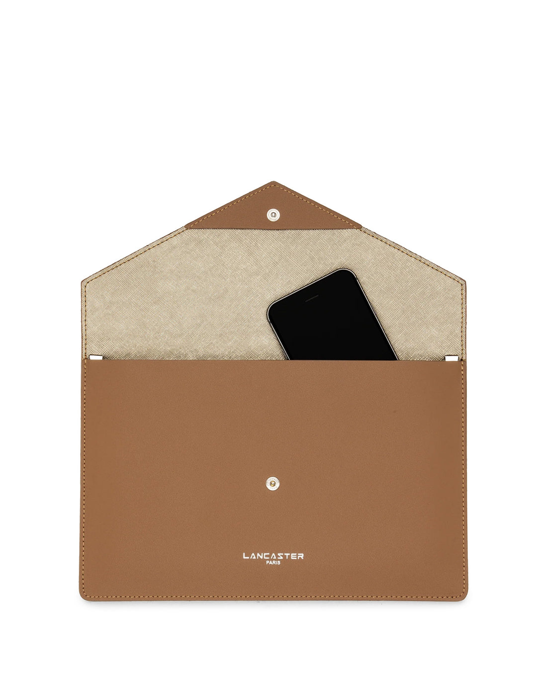 LANCASTER Pochette Pur & Element City Camel/Champagne