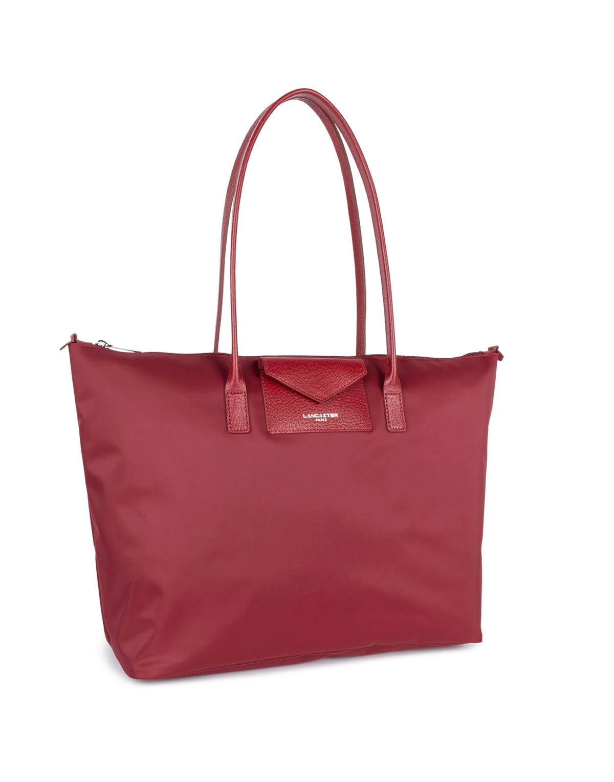 LANCASTER Grand sac bandoulière Smart KBA Carmin