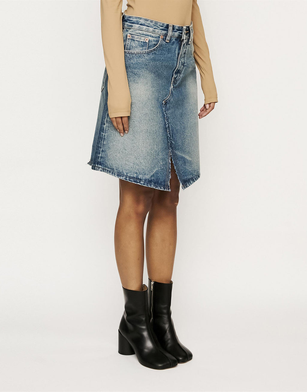 MM6 MAISON MARGIELA Gonna Midi di Jeans
