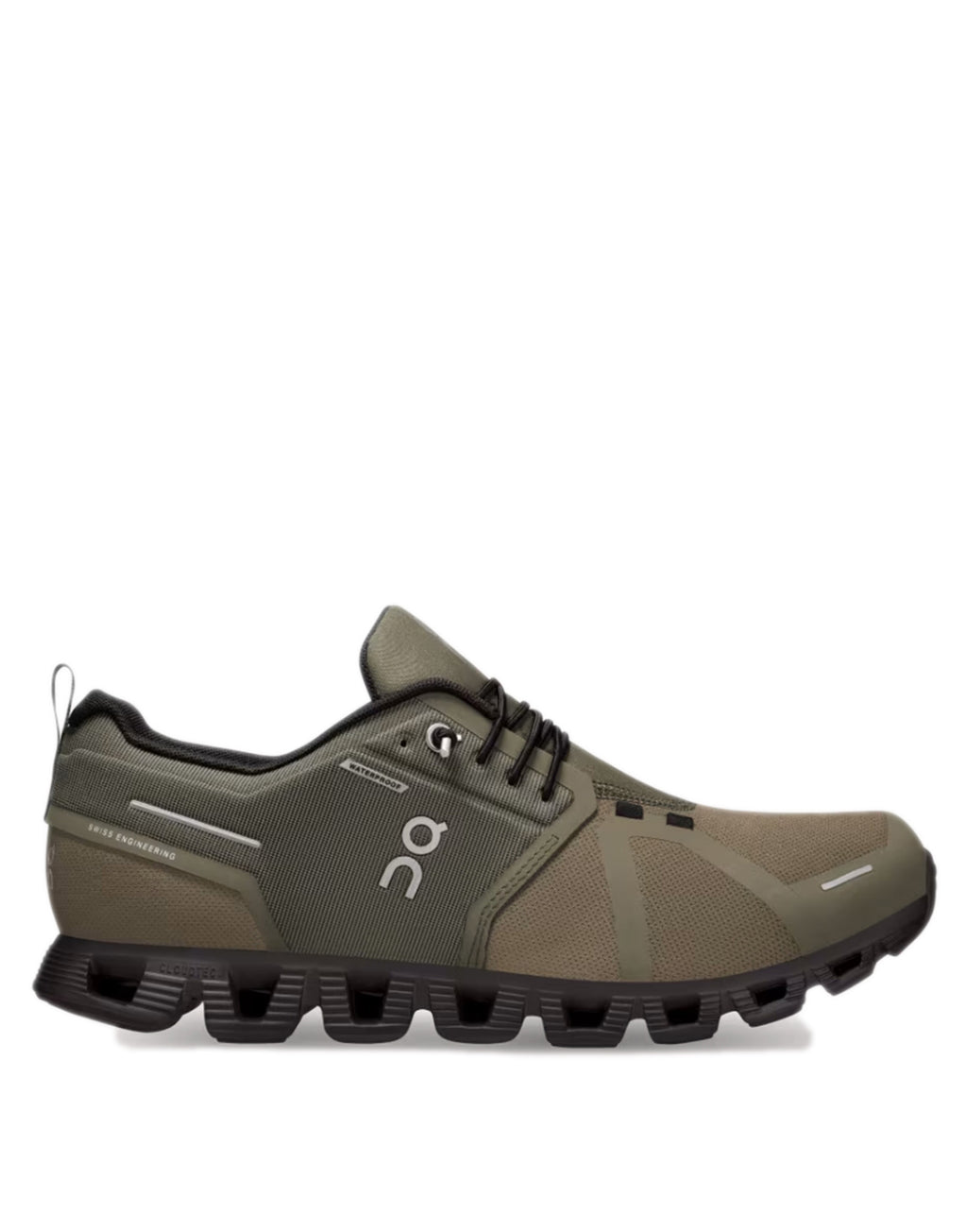 ON Sneakers Cloud 5 Waterproof Olive/Black