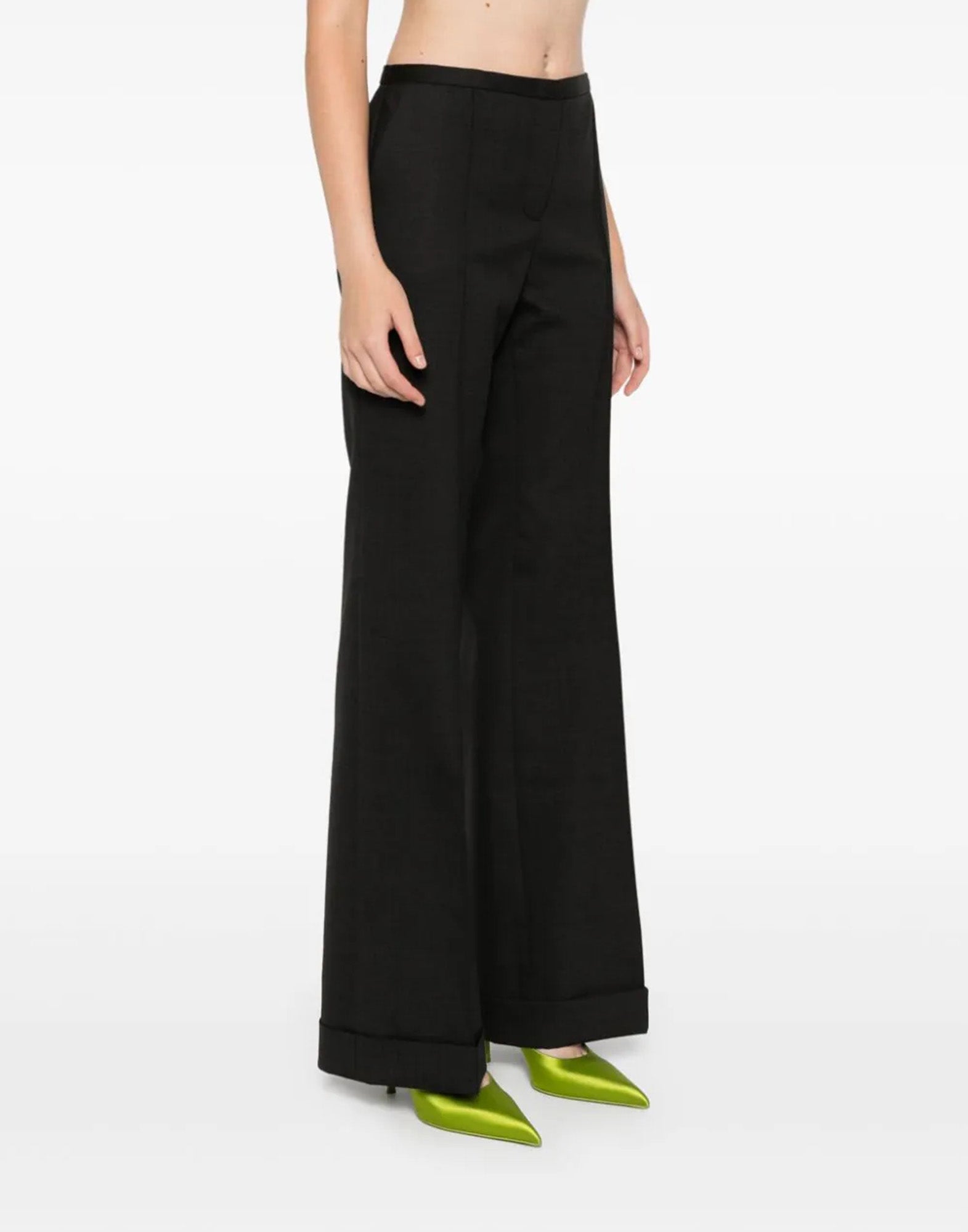 PHILOSOPHY Pantaloni Sartoriali a Zampa Grigio Scuro