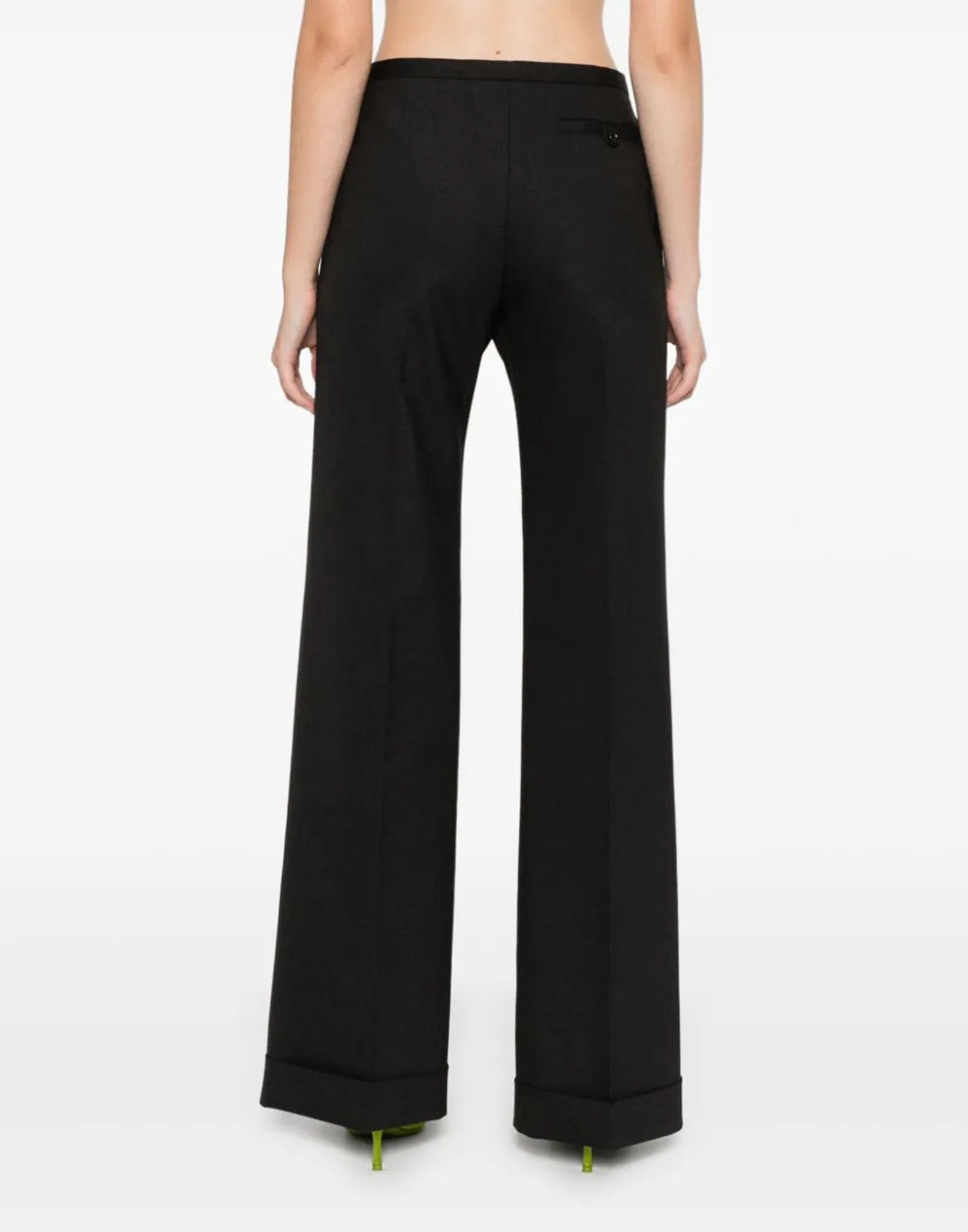 PHILOSOPHY Pantaloni Sartoriali a Zampa Grigio Scuro