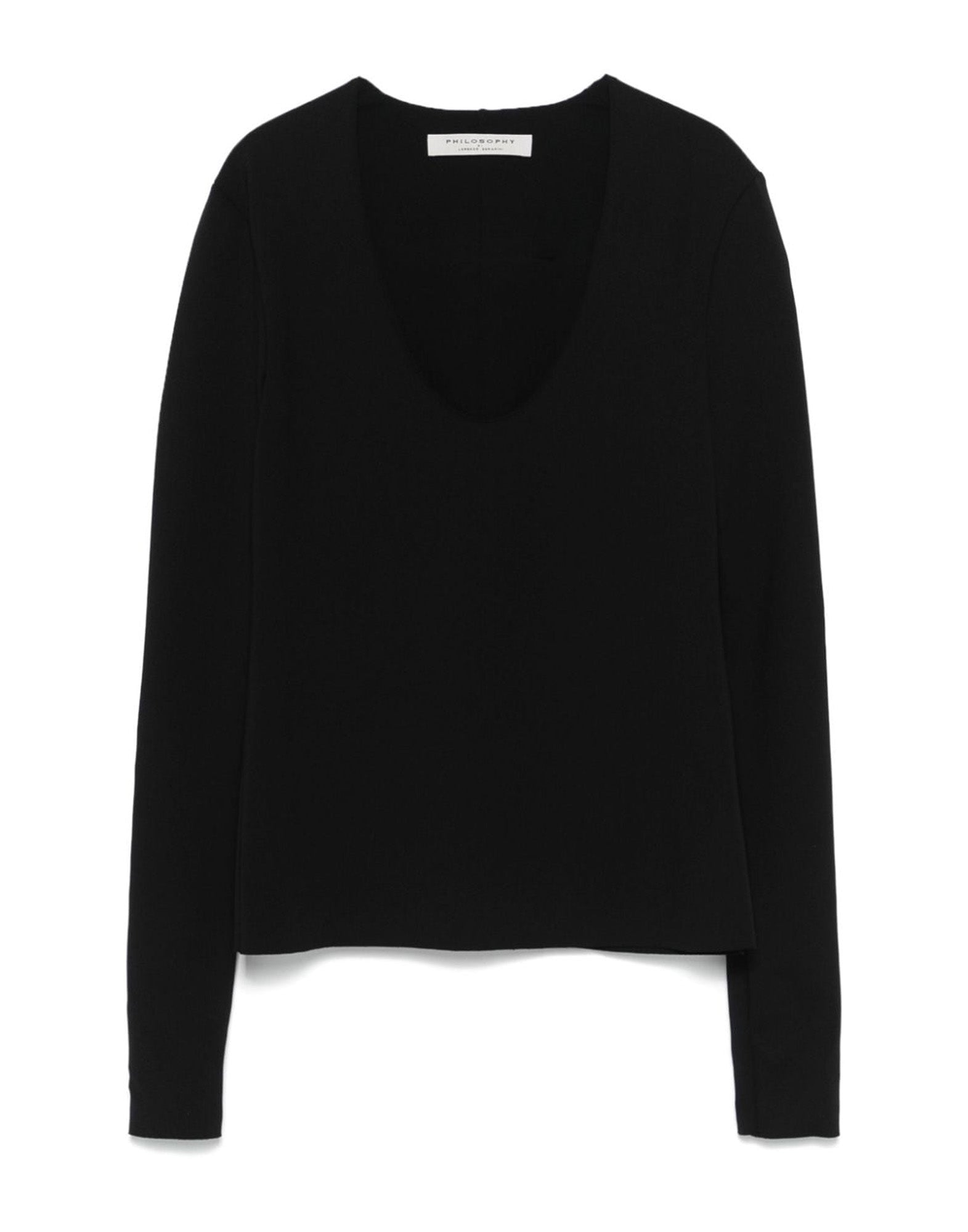 PHILOSOPHY Maglia Maniche Lunghe Nera