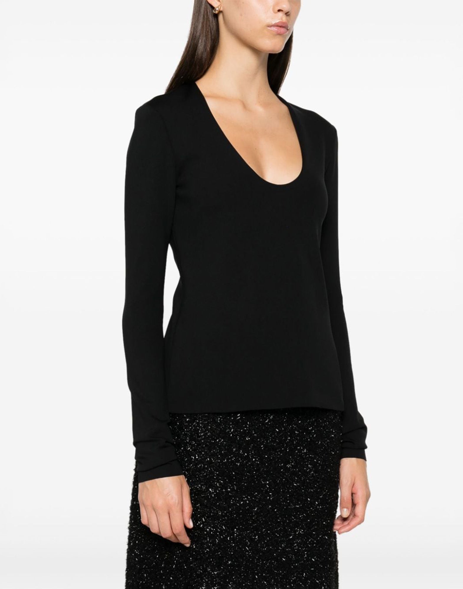 PHILOSOPHY Maglia Maniche Lunghe Nera