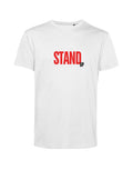 STAND UP T-shirt Manica Corta White con Stampa