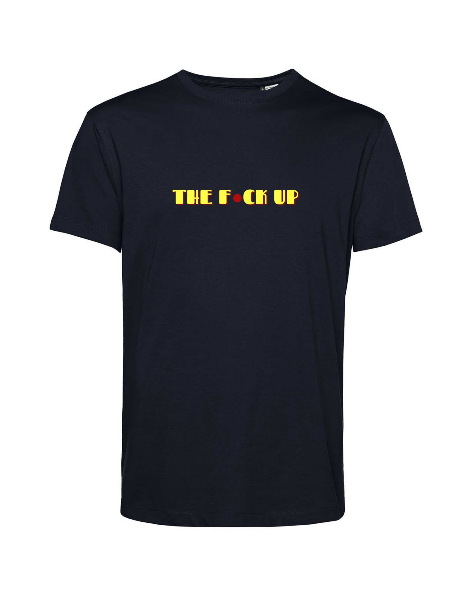 STAND UP T-shirt Manica Corta Navy Blue con Stampa