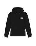 STAND UP Felpa con Cappuccio Black con Stampa