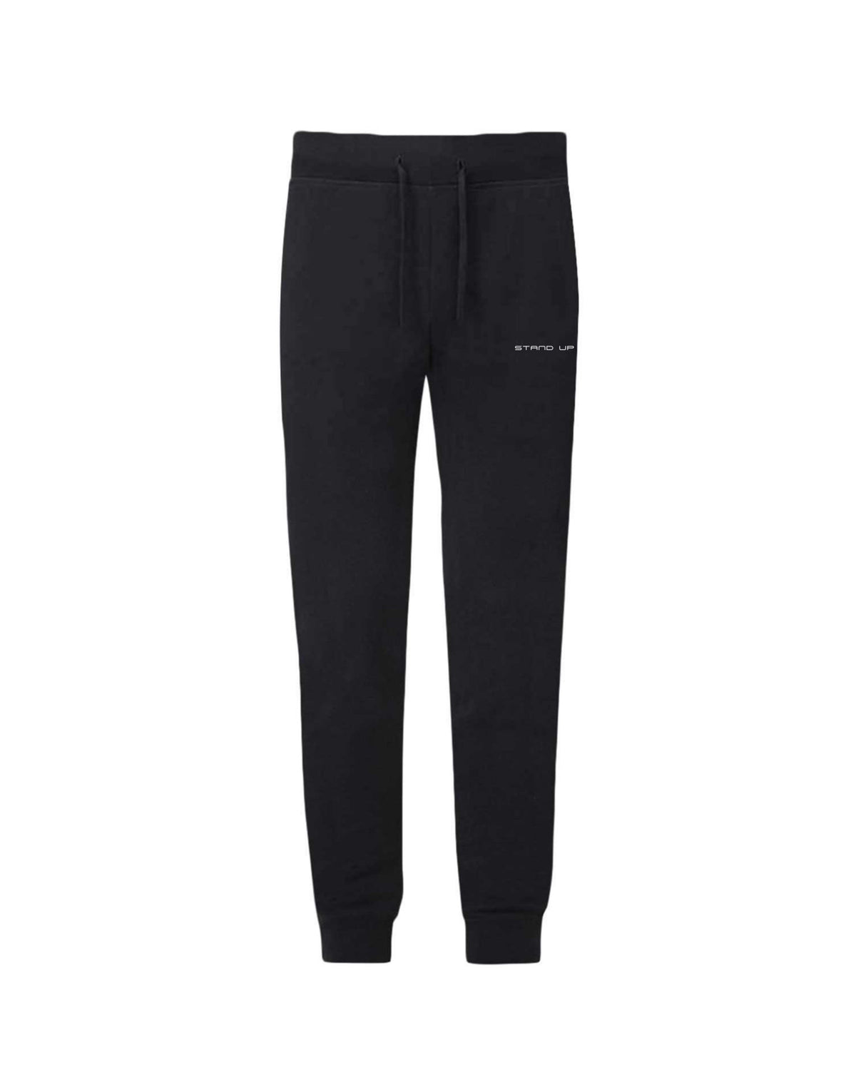 STAND UP Pantaloni Jogger con Polsino Black