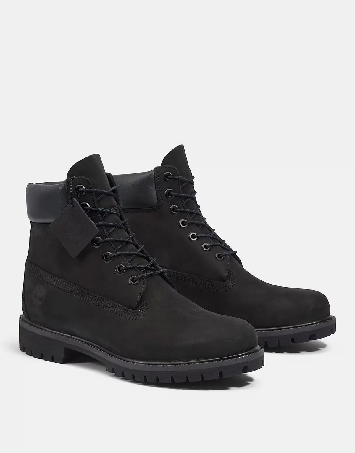 TIMBERLAND Stivale Stringato Impermeabile Premium 6-Inch Uomo Black