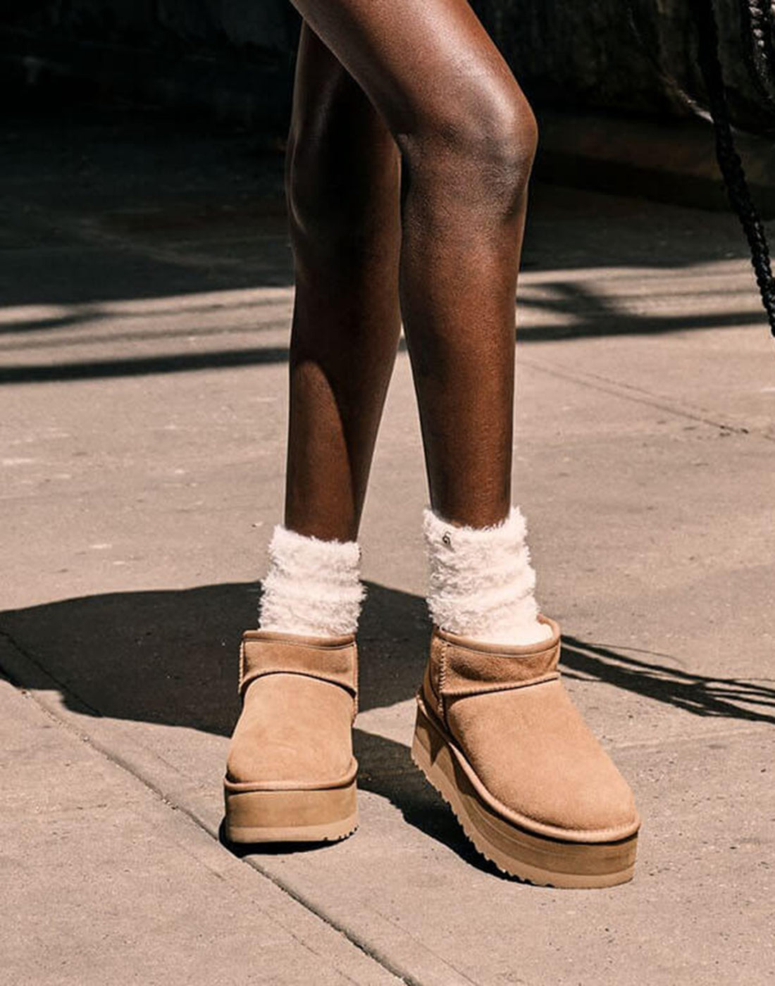 UGG Stivali Classic Ultra Mini Platform Chestnut