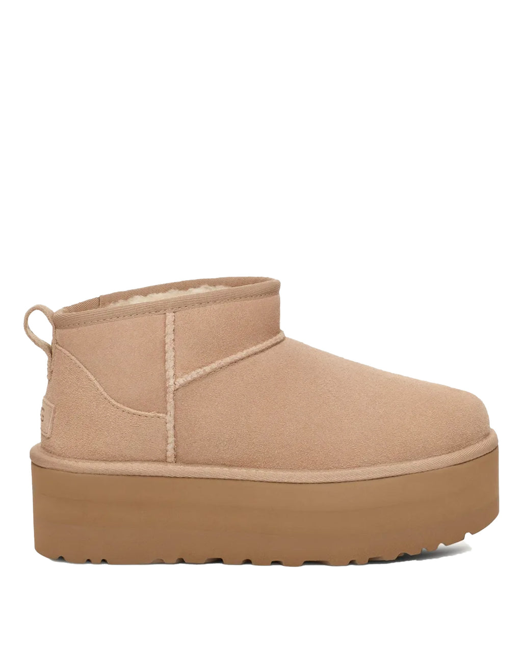 UGG Stivali Classic Ultra Mini Platform Sand