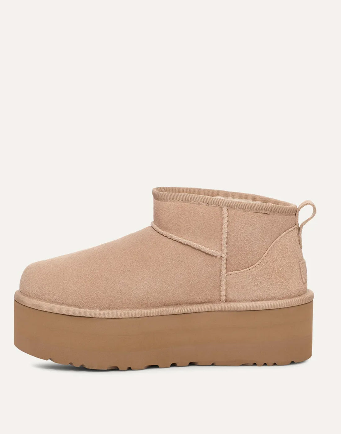 UGG Stivali Classic Ultra Mini Platform Sand